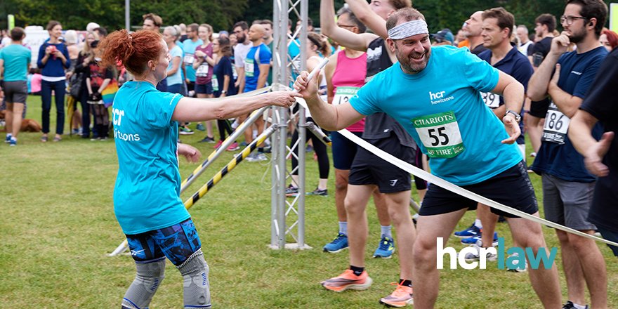 HCRlaw's tweet photo. The #ChariotsOfFire relay race, organised by the HCR Hewitsons Charitable Trust, raised £42,565 with the money going to this year’s #charity @EastAngliAirAmb to fund CPR training:

https://t.co/dGZNApPxis https://t.co/H7vBe9RGzn