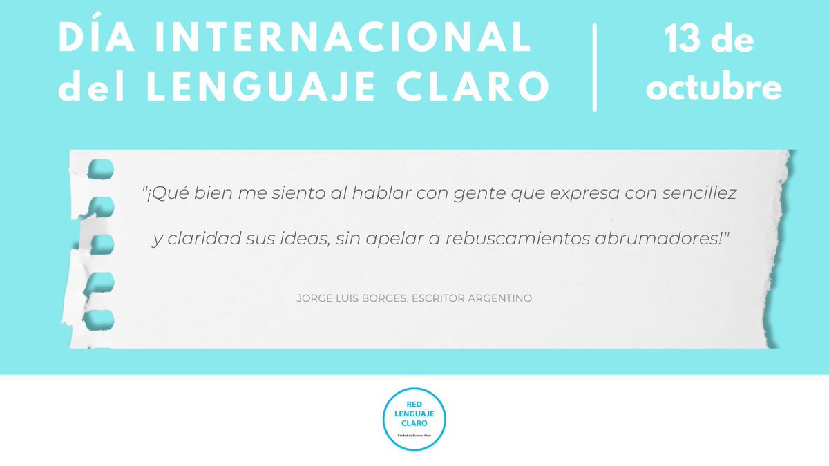 Red de Lenguaje Claro CABA tweet media