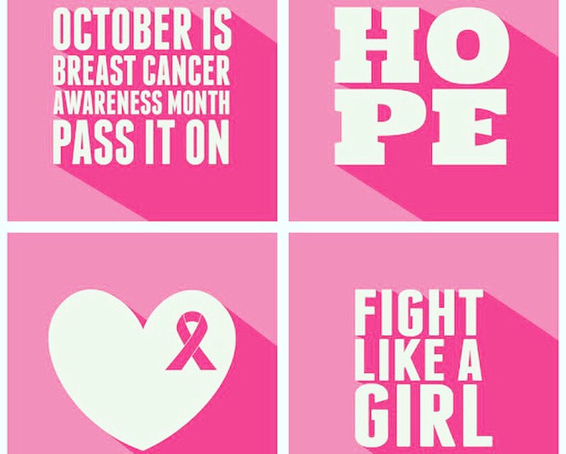 Good morning friends, and hello Wednesday, a caring reminder, ladies…..get ‘em checked! #bfc530 #BreastCancerAwarenessMonth #lcps21