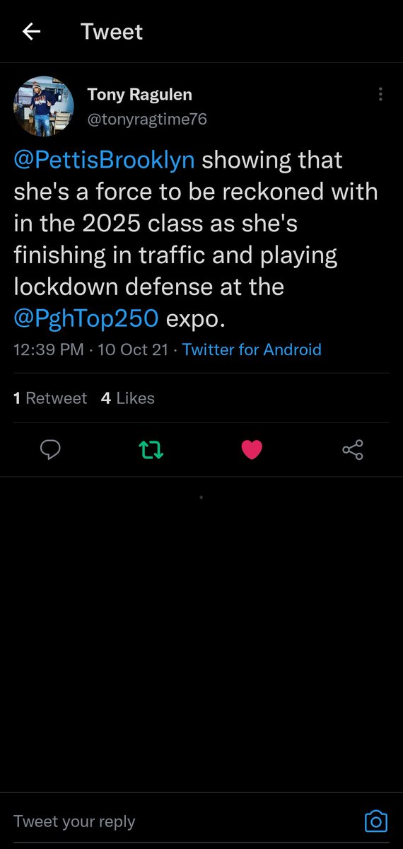 So Proud of you Baby Girl!!! The Work Is Starting To Pay Off.. Keep Working Hard And Believing In Yourself!🏀🏀🏀🔥🔥 I Love You❤