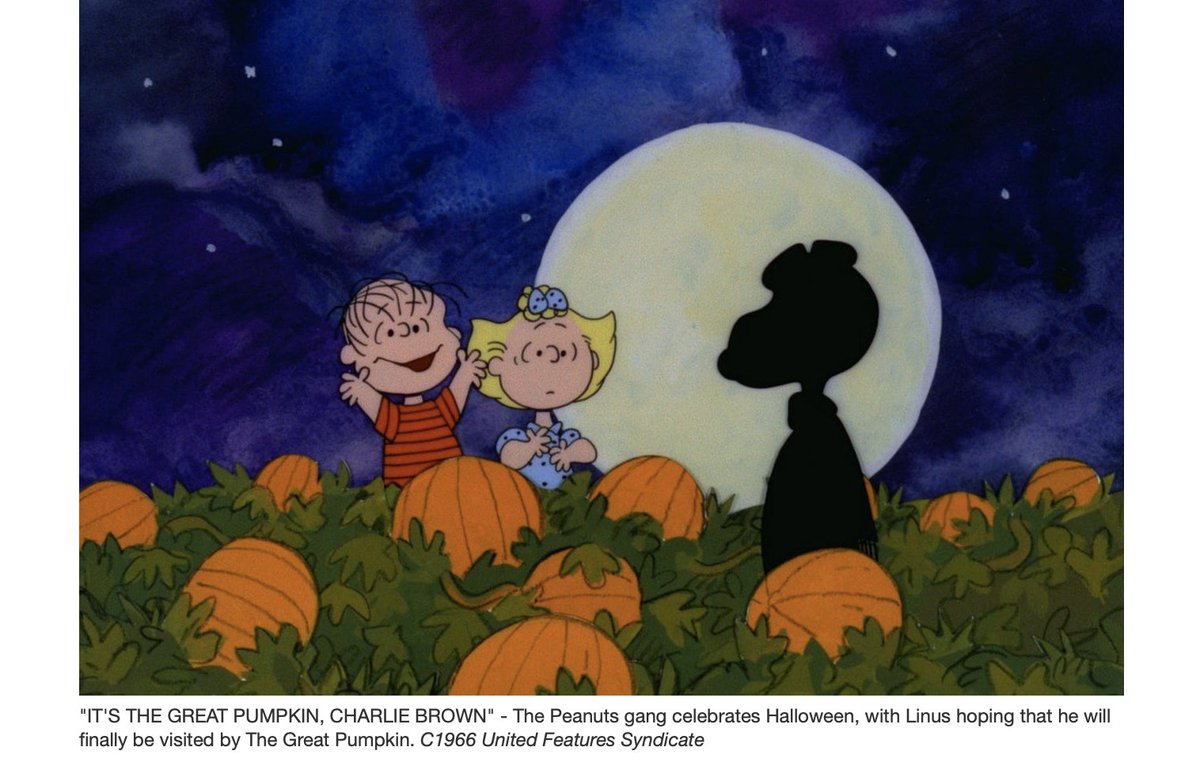 Charlie Brown Holiday Specials! Yay!

“It’s the Great Pumpkin, Charlie Brown” on PBS &amp; PBS Kids at 7:30 p.m. ET on Sun, Oct. 24.

“A Charlie Brown Thanksgiving” at 7:30 p.m. ET on Sun, Nov. 21.

“A Charlie Brown Christmas” at 7:30 p.m. ET on Sun, Dec. 19 on PBS &amp; PBS Kids.