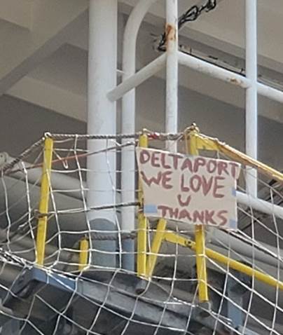 Member Spotlight: GCT Deltaport goes the extra mile to support seafarers in quarantine. We were pleased to hear this story about how a port took it upon themselves to show extra kindness to a vessel crew caught up in COVID quarantine. Full story: ichca.com/news