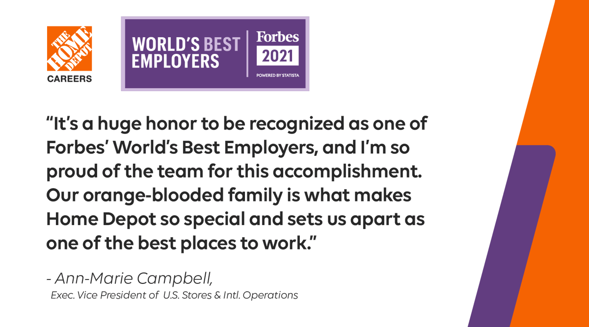 Ann-Marie Campbell, who grew her career from part-time cashier to executive vice president of US stores and international operations, shares what she thinks makes us one of the World’s Best Employers: