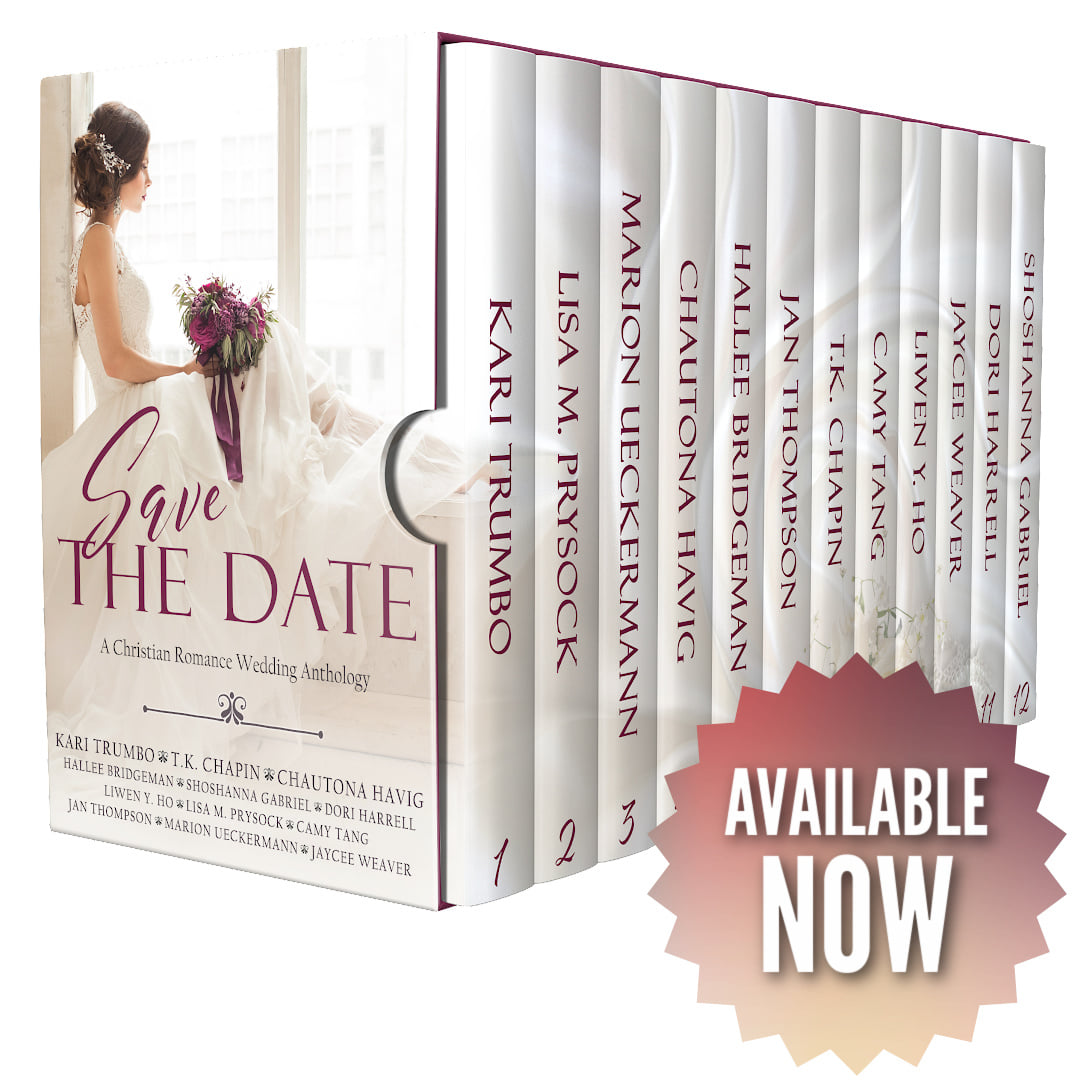 Save the Date is HERE! Grab 12 heartwarming stories for only 99¢! Available on all retailers for a limited time. christian-romance.com #Christfic #savethedate #weddinganthology