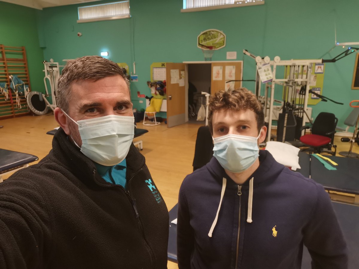 Been fab to welcome Alex to the department for 2 day work experience placement as part of prior to applying to uni.

Thanks for coming somewhere that is a bit different.
<a href="/Portland_Physio/">Portland Physio Team</a> <a href="/PortlandCollege/">Portland College</a>