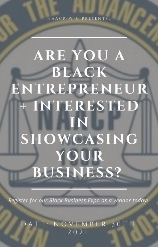 WIU NAACP tweet media