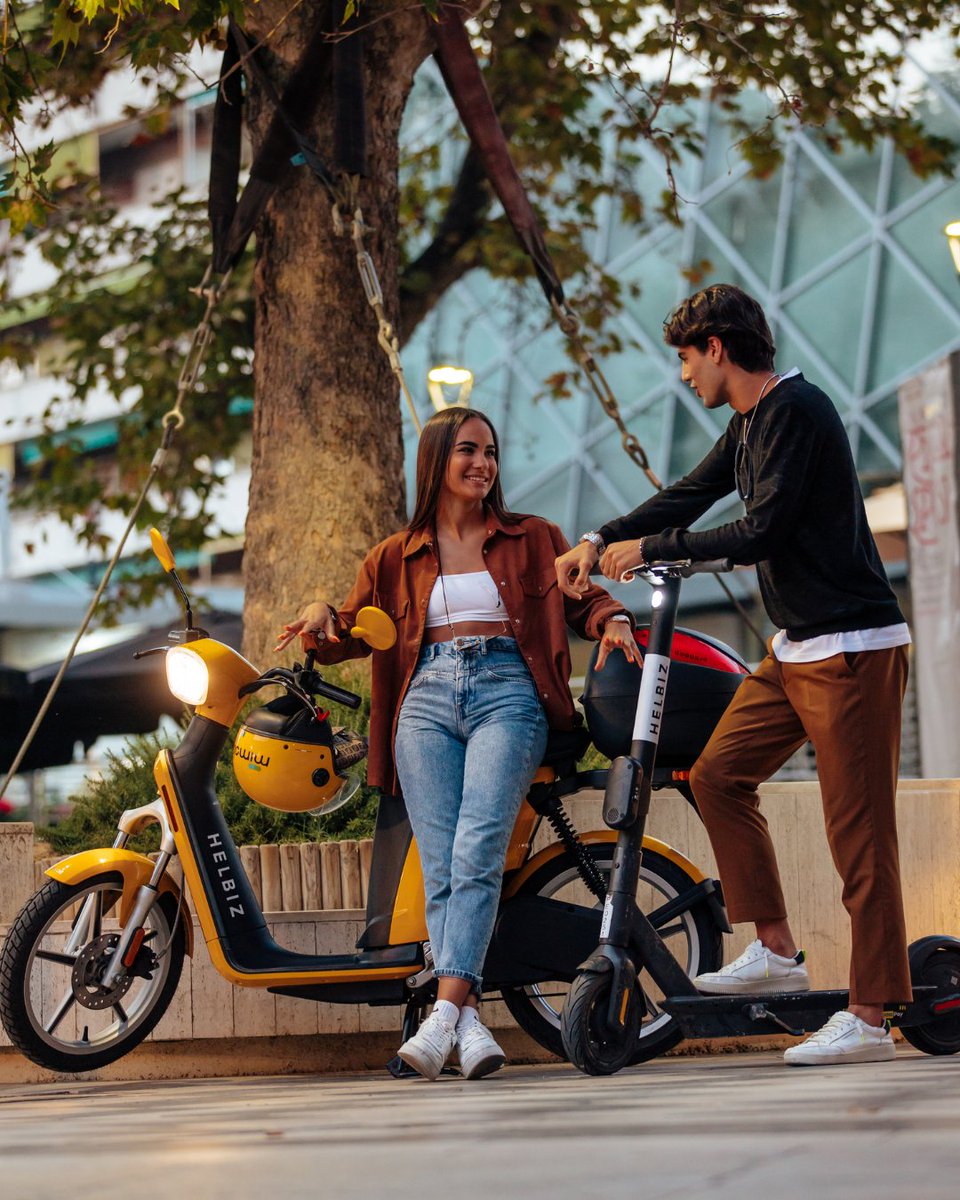 Choose your distance 🗺
Choose your vehicle 🛴  🛵
Reach your destination📍
Enjoy the journey 🎉
#multimodality #sharing #sustainability