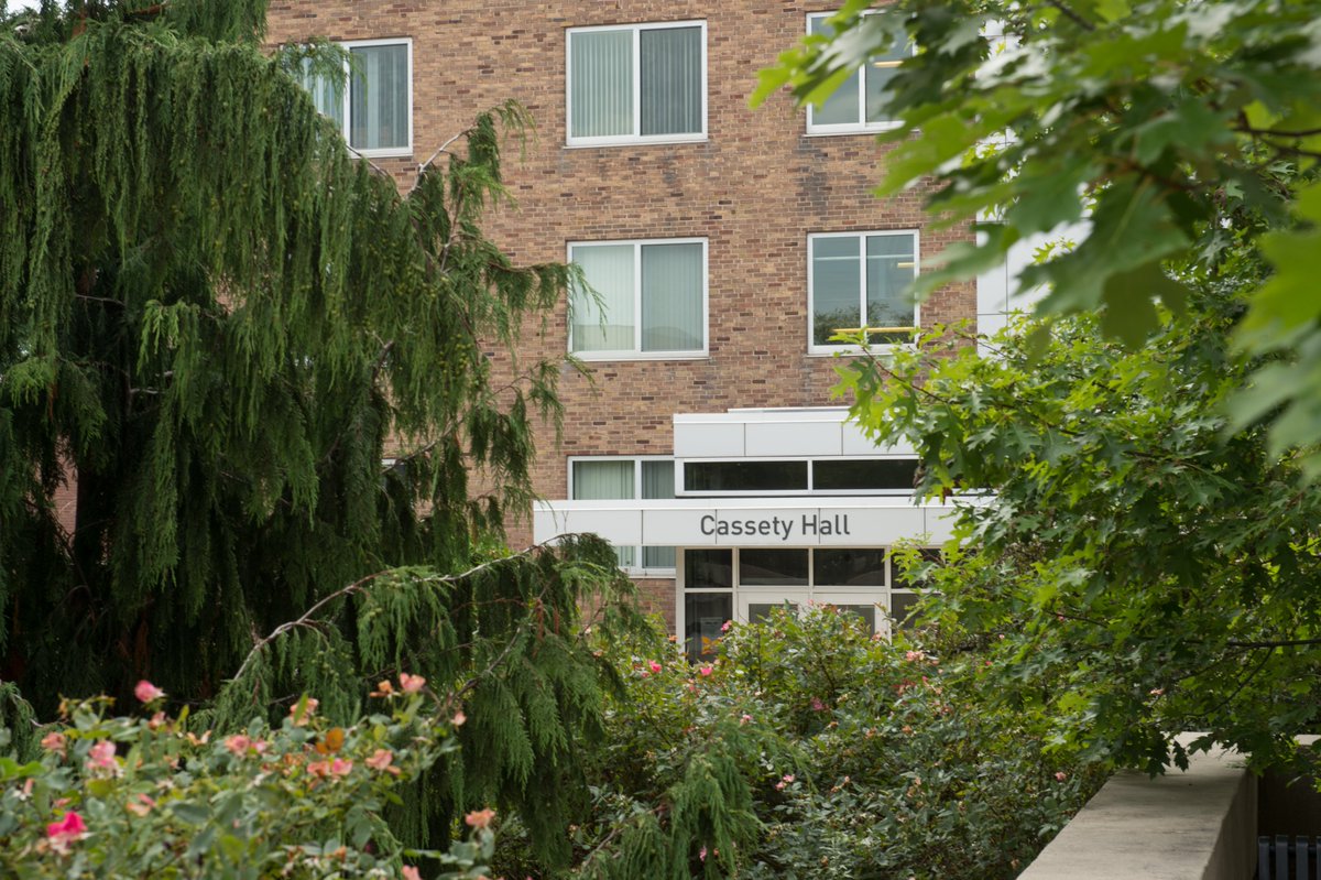 kconwayturner's tweet photo. Pioneer Hall, now known as Cassety Hall, was the first permanent dormitory in the @SUNY system. Its cornerstone was laid in 1948. #BuffStateHistory #BuffState150 https://t.co/NIwIcHv4yn
