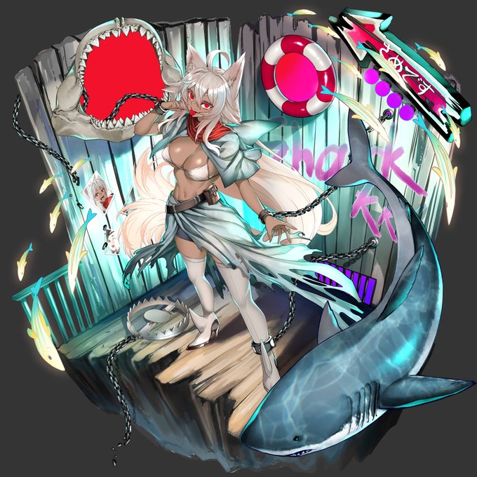 Hi I'm kaorihero and I love sharkkkkkkk.
#PortfolioDay 