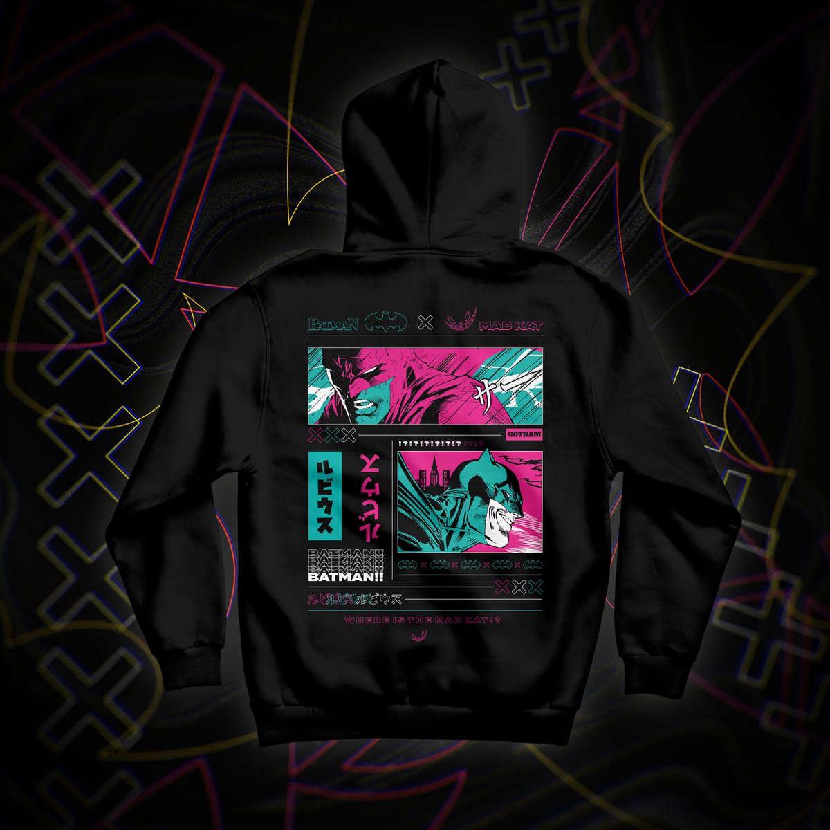 WarnerBrosSpain's tweet photo. @Rubiu5 llega al Universo DC. Descubre su nueva colección Batman x Mad Kat #DCLifestyle #Batman #Rubiuscorp #MadKat https://t.co/6mdjFXDs3i