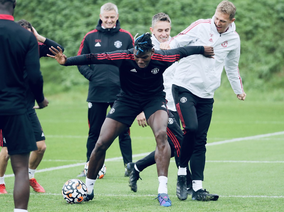 Тренировка 13. Игроки Манчестер Юнайтед.