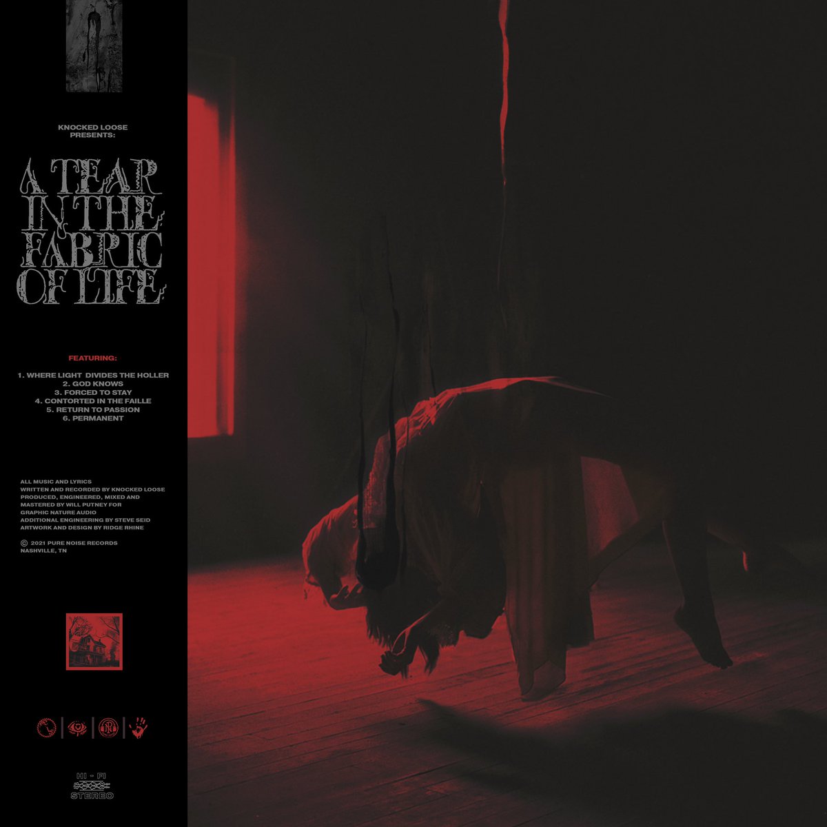 TheCandyKaine's tweet photo. Hello, Knocked Loose would like to present to you a new collection of music titled “A Tear in the Fabric of Life.” A piece of music that tells a story in a way we’ve never done before. The link in my bio will take you to the animated short film. Please enjoy. https://t.co/mFe4ctJWZ5