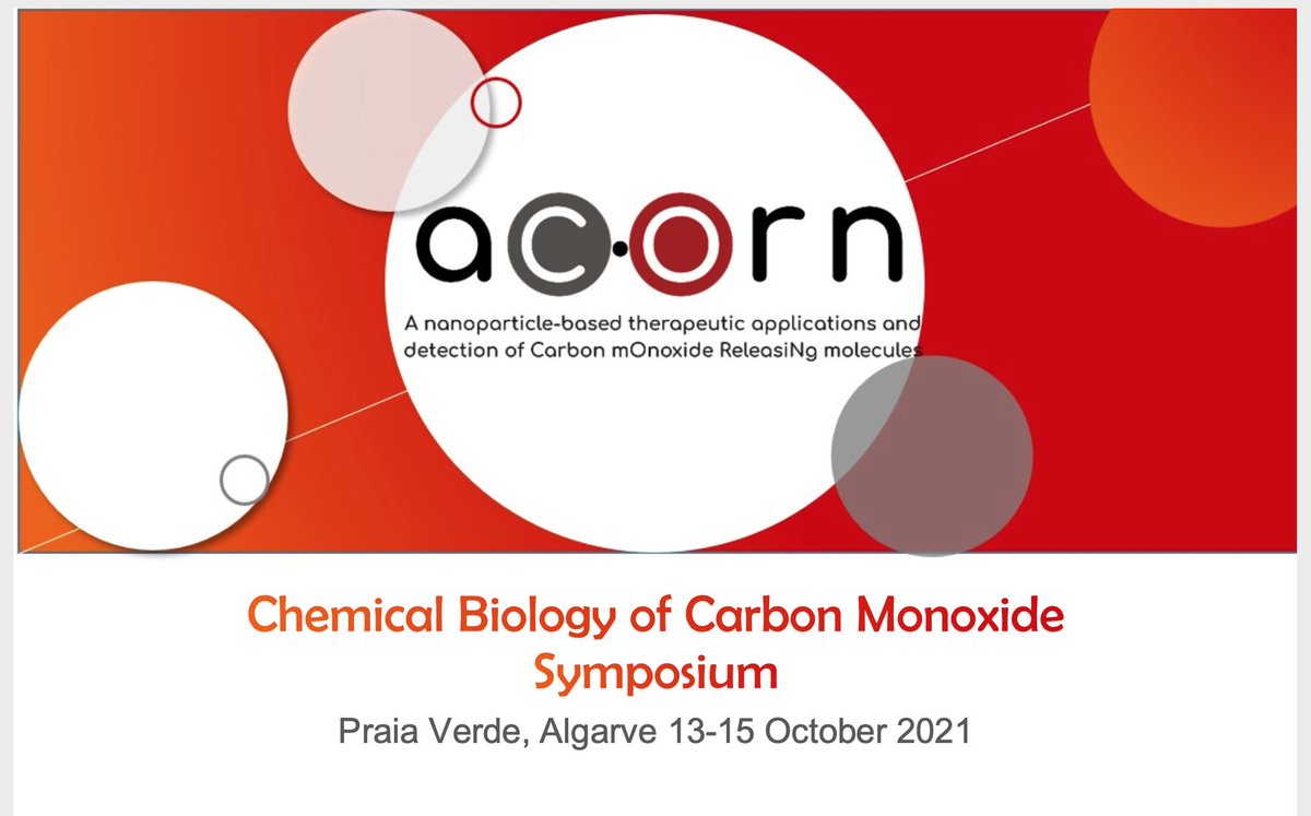 ACORN Chemical Biology of Carbon Monoxide Symposium just started. An exciting event that will join expert seminars with IMM Researchers training. @gbernardes_chem @IMMolecular @ChemCambridge