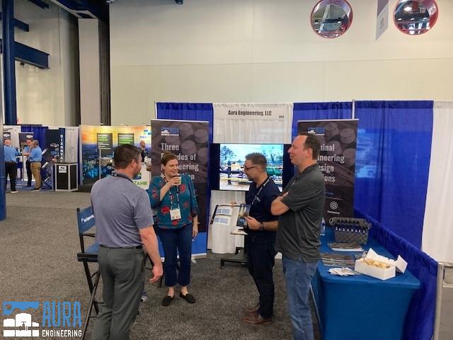 AuraEngineering's tweet image. Thank you to everyone who came by to meet and greet us at ILTA 2021! It was a pleasure to connect with old friends and meet new people on the cutting edge of the terminal industry. 

#ilta2021 #storageterminal #transferfacility #auraengineering #tankterminal