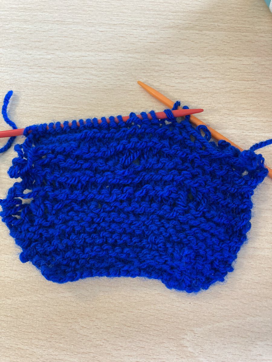 barbarampv's tweet photo. What a giggle at lunch time at our knitting club! 💕 some great skill development 🙏♥️🧶 Well done Ladies 👏@croesyschool @9Croesy_ABT @CroesyY8_AHN https://t.co/umf9YUN4YN