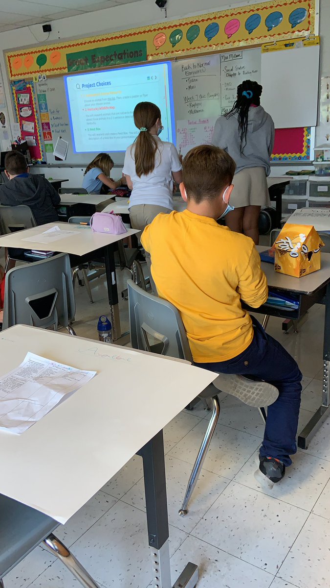 5th grade PBL after reading Hoot. Ss researching, creating, and collaborating about endangered animals and keeping animals safe. Check out that nest box! @CarterJCPS  #5thgrade #Iteachela