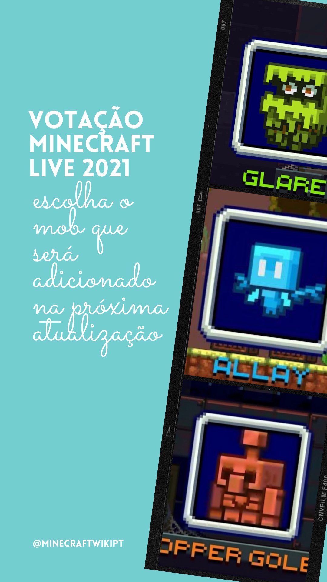 Minecraft Wiki PT on X: Allay ganhou a votação e será adicionado