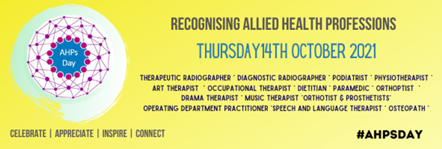 Happy #AHPsDay 💙 - we're looking forward to a great day celebrating all our amazing allied health professionals!
Join us in hospital restaurant for info, advice, cakes and a chance to go on our Theratrainer exercise machine 11am – 2pm <a href="/rosie_holden/">Rosie Tam</a> <a href="/WeAHPs/">WeAHPs 💙</a> @WadzanaiMushong
