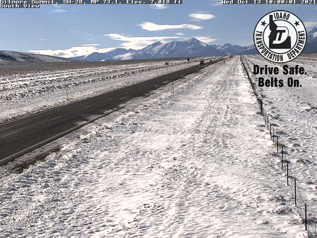 NWSMissoula's tweet photo. [10am MDT 10/13] 10° F at #GilmoreSummit on #Hwy28 in #LemhiCounty was the coldest temperature recorded that we've received so far. #LostTrailPass was 17° F. #idwx https://t.co/IStbBPnvWx