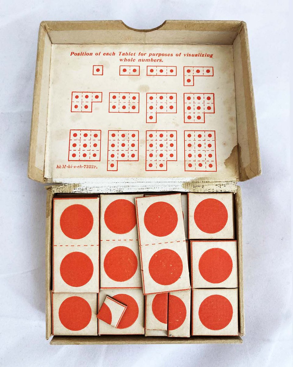 B_S_Museum's tweet photo. This self-teaching tablet was designed to help children visualise numbers.

Of course, today’s children use very different tablets to learn.

Victorian parents definitely didn’t need to limit their children’s screen time!

#education #educationaltoys #Victorianschool #parenting https://t.co/wO8kjY187K