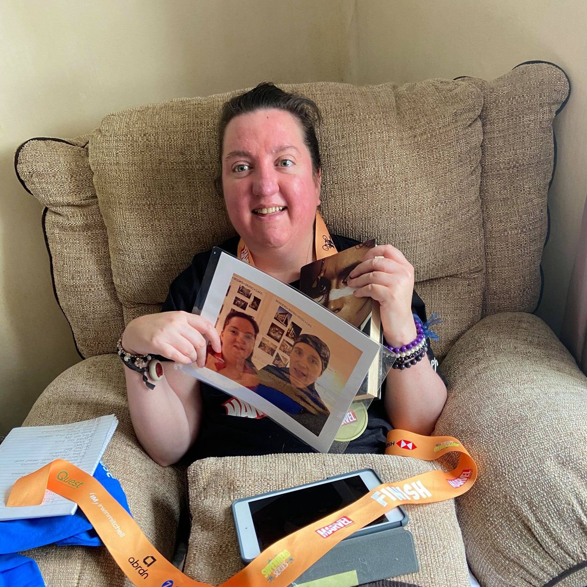 ScottishHD's tweet image. Louise is a real life superhero after smashing the @Marvel  At Home Superhero challenge with @ZCTrust by listing as many songs by her pop fave Adam Ant @adamaofficial as possible. Read Louise's inspiring story at bit.ly/2YJlg5K