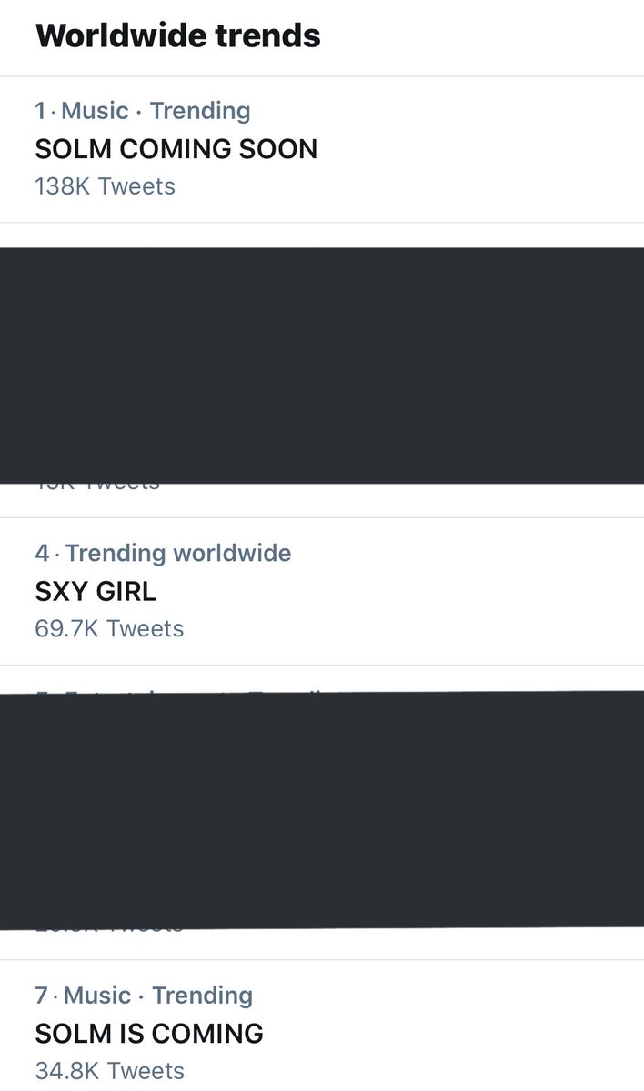 LISANATIONS_'s tweet photo. [INFO] All three related keywords is trending on top 10 WW!

SXY GIRL
SOLM COMING SOON https://t.co/3cFRvAqt0B