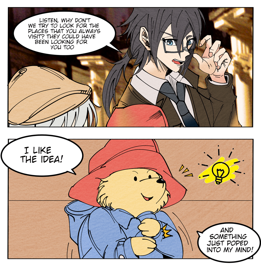 #paddingtonbear
My Original Webcomic 《Welcome to London》! A story of a little bear, and a fantastic encounter happened between a student and a novelist. 

If you like my work, feel free to share! It means a lot to me.
Please check the full version on https://t.co/VLKpVeHc8Q 
