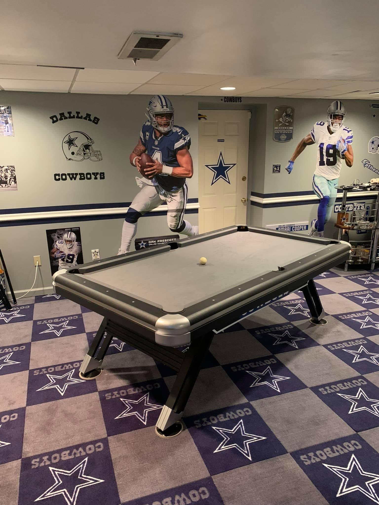 Dallas Cowboys Man Cave Ideas Simple Supersize Cowboys Stadium With A