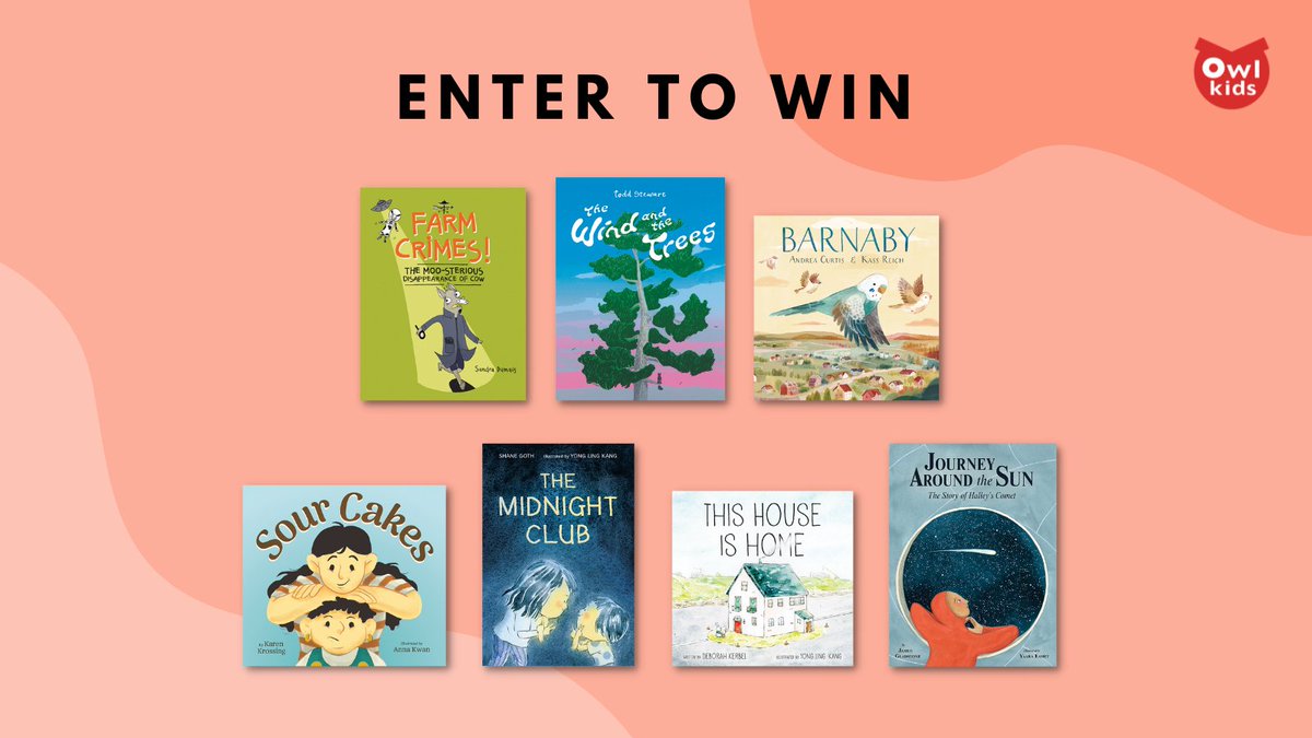 owlkids's tweet image. GIVEAWAY

We're giving away another selection of our 2021 titles! 
LIKE, RT &amp;amp; FOLLOW to enter!
Contest closes 10/20 @ 10:00am EST. US and Canadian residents only. Winner will be contacted via DM. 

#giveawayalert #contestalert