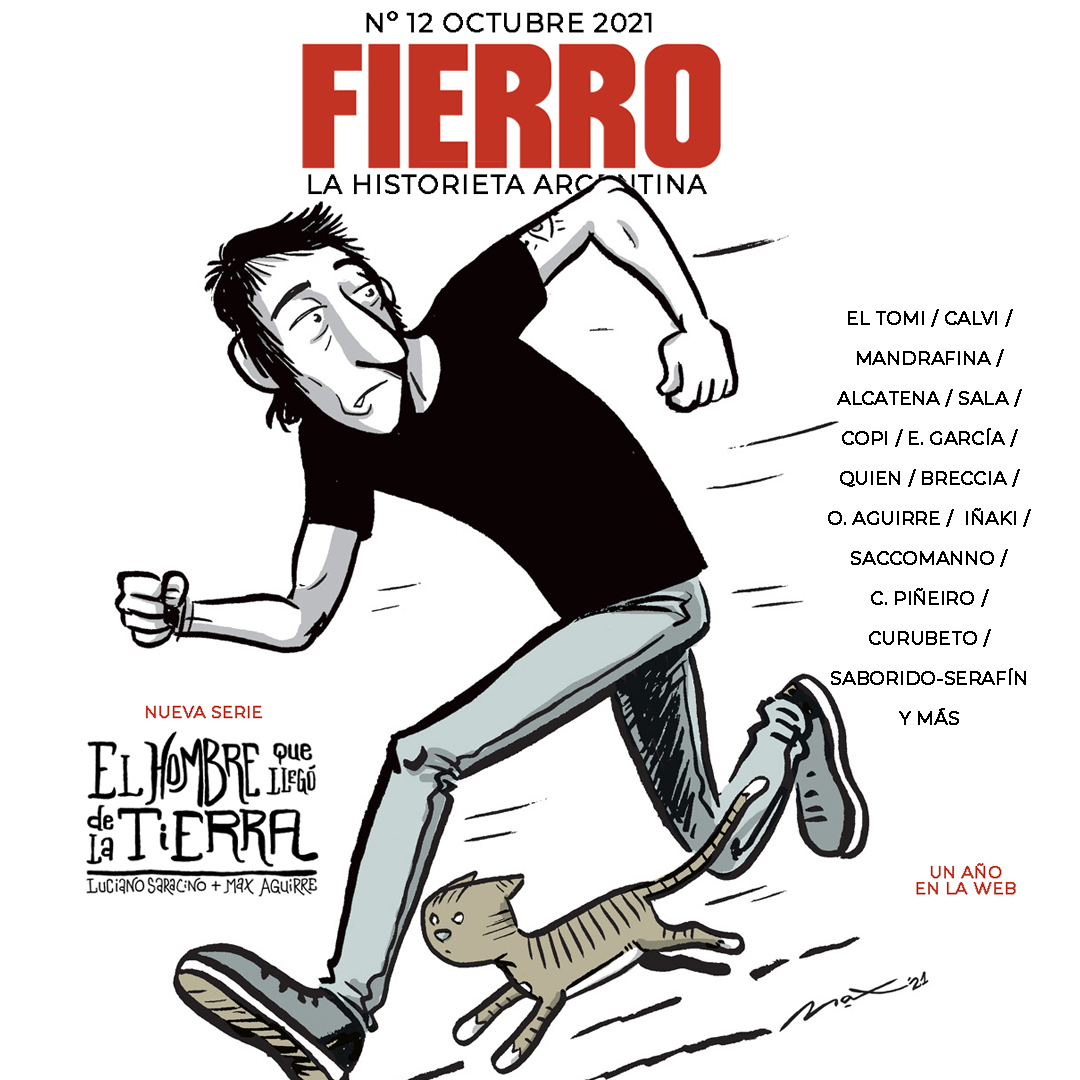 ➡️Salió la Edición 12!!!💣Cumplimos un año💣 Estreno "El hombre que llegó de la tierra" de Saracino y Aguirre. Saborido y Serafín en "Un muchacho llamado Danielito" y "Las Santas del tango" de El Tomi y Editorial "Contra los solemnes constipados". Todo en revistafierro.com.ar