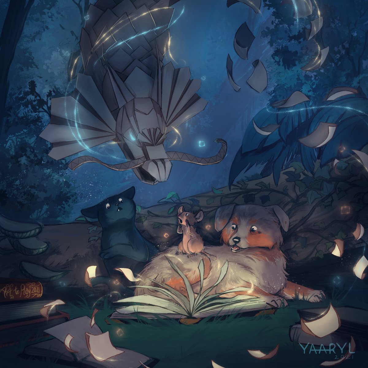 yaarylart's tweet photo. Oh it's the #PortfolioDay ! I'm a Yaaryl, i'm a digital artist who loves to create stories with animals and creatures.
https://t.co/CeNwVxkM3p https://t.co/G060HxDdgc