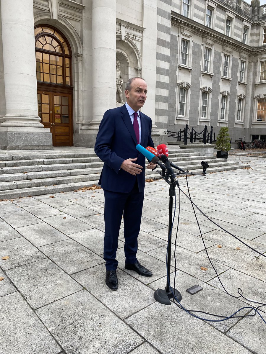 The Taoiseach says he cannot guarantee that the October 22nd phase of reopening will go ahead. A decision will be made early next week. <a href="/rtenews/">RTÉ News</a>