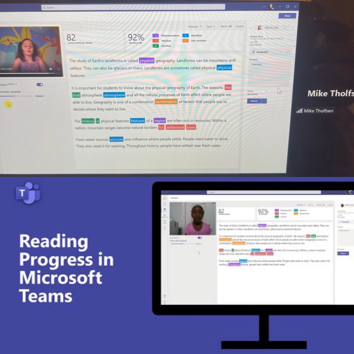 Suzanne Lamb (@sulambcoach) on Twitter photo Just finished a presentation from <a href="/mtholfsen/">Mike Tholfsen</a> on Reading Progress-It’s Free👏🏽 in #MicrosoftTeams The data is so insightful & a time saver for teachers. Best part is students ❤️ it. Best tool out there! @APSInstructTech <a href="/MicrosoftEDU/">Microsoft Education</a> @mbpcaps Just finished a presentation from <a href="/mtholfsen/">Mike Tholfsen</a> on Reading Progress-It’s Free👏🏽 in #MicrosoftTeams The data is so insightful & a time saver for teachers. Best part is students ❤️ it. Best tool out there! @APSInstructTech <a href="/MicrosoftEDU/">Microsoft Education</a> @mbpcaps