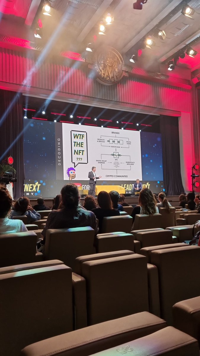 Le NFT, la technologie qui révolutionne le marché de l'art et du luxe.
"L'imagination la limite du NFT" 
#HUBFORUM #MBADMB  #NextEconomy