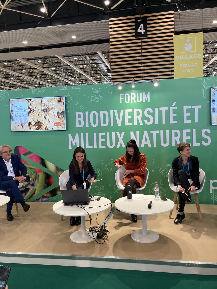 #Pollutec2021

En direct : nos intervenants et experts échangent sur la restauration et la protection de la #biodiversité dans le BTP 🌿

<a href="/GroupeColas/">Groupe Colas</a> <a href="/Bouygues_Immo/">Bouygues Immobilier</a> <a href="/Bouygues_C/">Bouygues Construction</a>
