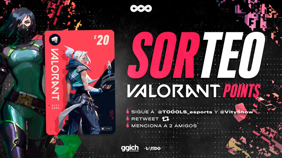 TOOOLS_esports's tweet photo. 💣 Aquí está el sorteo que nos pedíais de @TormentaVALes junto a @vityshow 💣

Regalamos DOS tarjetas de @Valorant points de 20€ cada una.

¡OJO! Si llegamos a los 300 RTs sortearemos OTRA tarjeta de 20€

Así que seguid los requisitos de la imagen y dadle bombo 🥳

#EveryoneOOO https://t.co/859soB7lWC