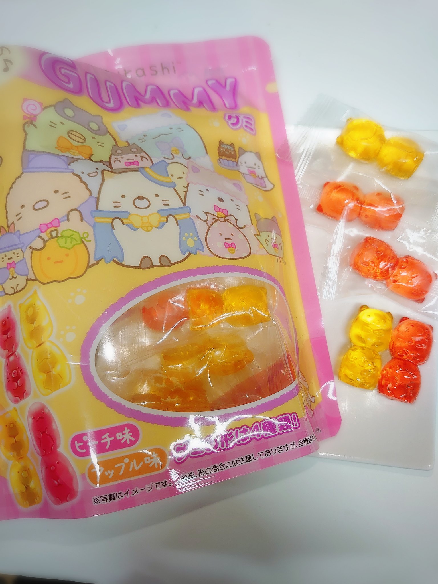 むこねーさん ハート すみっこぐらし立体グミ 可愛いし美味しかった 個包装タイプなので分けっこ出来る 4dグミらしい食感でした コンビニで198円 グミ 日本グミ協会 むこねーのグミ日誌 T Co Dzz0b04w8a Twitter