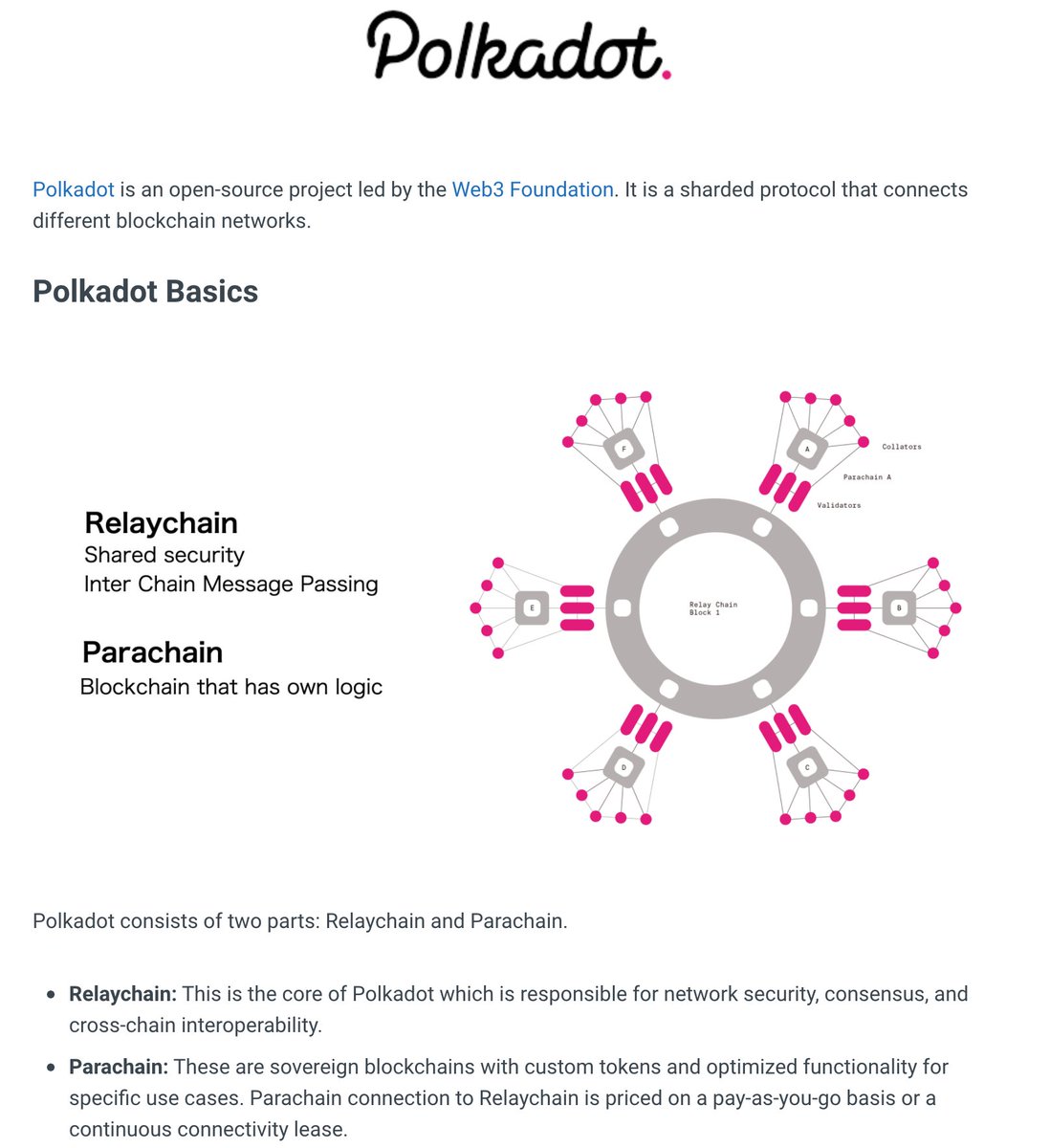 Brad_Laurie's tweet image. Key term: #Metaprotocol $DOT
&quot;@Polkadot is a living network with the core pillars of governance and upgradability. The network has an advanced suite of governance tools and, using the WebAssembly standard as a &quot;meta-protocol&quot;, can autonomously deploy network upgrades&quot;.