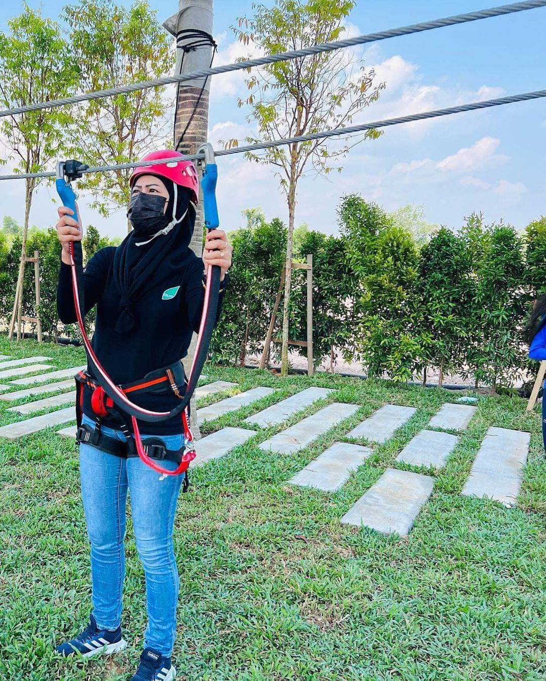 Goosebumps rope course