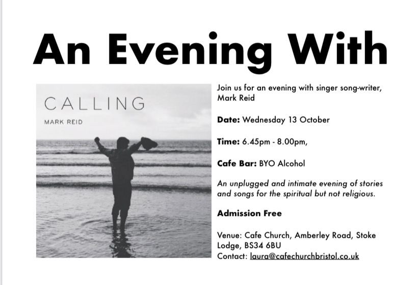 cafechurchbrist's tweet photo. Really looking forward to this event with @markreid91 tonight! Come if you can! https://t.co/iNUiDYHr2t