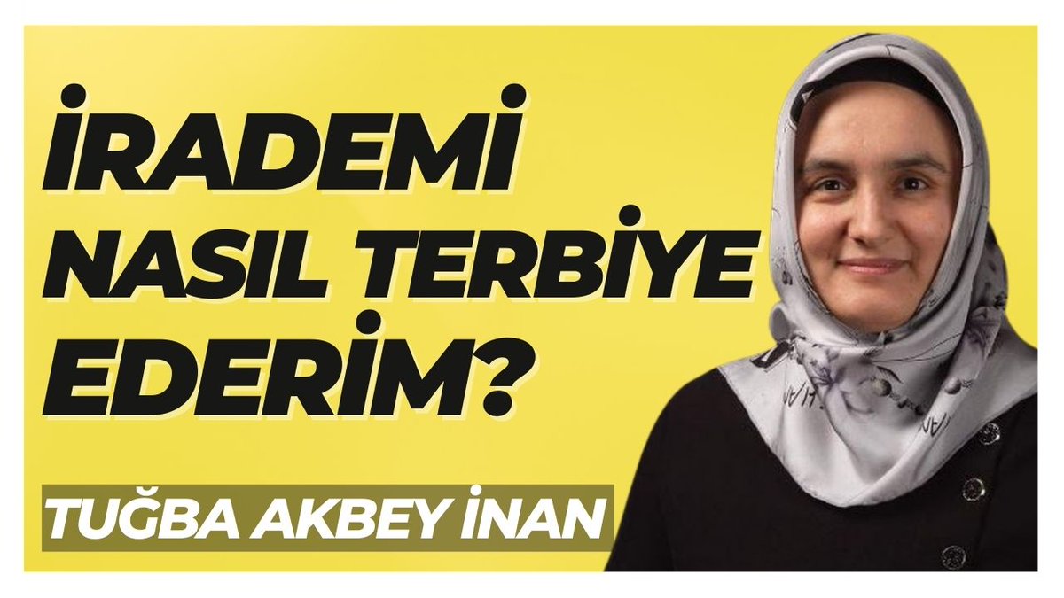 maveravakfi's tweet photo. CANLI YAYIN🔴

İRADE NASIL GÜÇLENİR? | İradesi Terbiyesi | Kendini Kontrol Etmenin Yolları - Tuğba Akbey İnan @tugbaakbeyinan

VIDEO:👇
https://t.co/o5ukuRkVY1 @YouTube aracılığıyla https://t.co/2Ou2uG5RYJ