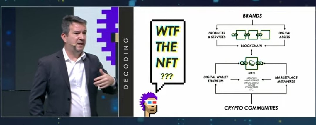 Stéphane Galienni de chez <a href="/Balistikart/">Balistik#Art</a> nous rappelle qu'il y a 20 ans, personne d'entre nous n'avait d'adresse mail. Demain nous aurons tous un porte-feuille numérique.

#HUBFORUM #NFT #MBADMB #TransfoNum

<a href="/VincentMontet/">Vincent MONTET</a> <a href="/ArnaultChatel/">Arnault Chatel</a>