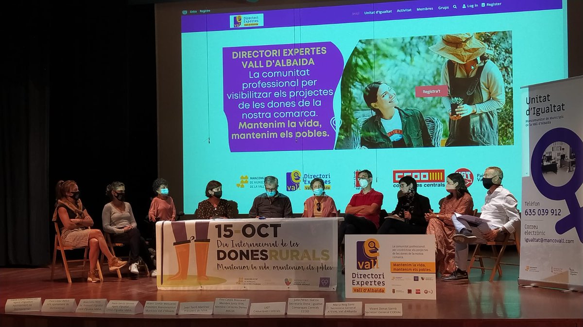 MlaValldAlbaida's tweet photo. 🟣 DEVALL, el nou Directori d'Expertes de la Vall d'Albaida per tal de donar visibilitat a les grans dones professionals de la nostra comarca 👉🏽 https://t.co/c12QrHDOdi
💻 Registra't i COMPARTEIX!
#DEVALL #Directori #Expertes #ValldAlbaida #emprenedores #empresàries #treball https://t.co/AgvNUPlSkc