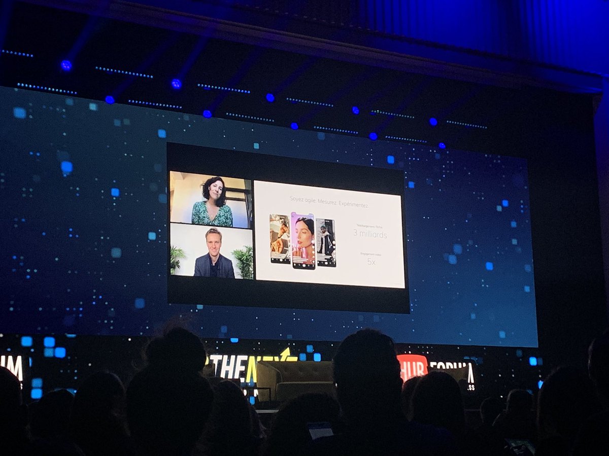 Belle analyse de @MichelleBelcic sur l’engagement que génère Tiktok dans le cadre de sa conférence sur le milieu du social média qui devient du social commerce ! 
Merci <a href="/hubforum/">FORUM HUB</a> et <a href="/Guilhemcadoret/">Guilhem Cadoret</a> #HUBFORUM #NextEconomy