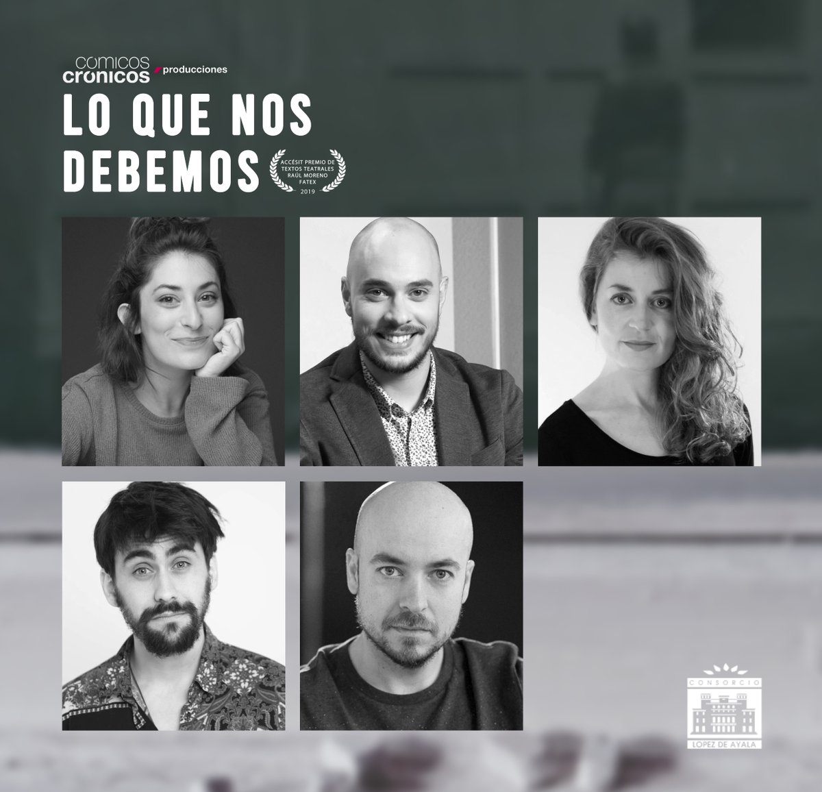 lopezdeayala's tweet photo. 🎭 @ComicosCronicos abre hoy 14 de octubre 2⃣1⃣:0⃣0⃣ el #44festivalteatrobadajoz con 'Lo que nos debemos', obra que homenajea a los maestros y habla del paso a la edad adulta.
@JuanVazquezC @fnietoromero 
@JuntaEx_Cultura @cemart_juntaex @fatexteatro
@mjaraiz @miriamgcab https://t.co/sRiZDBJmOK