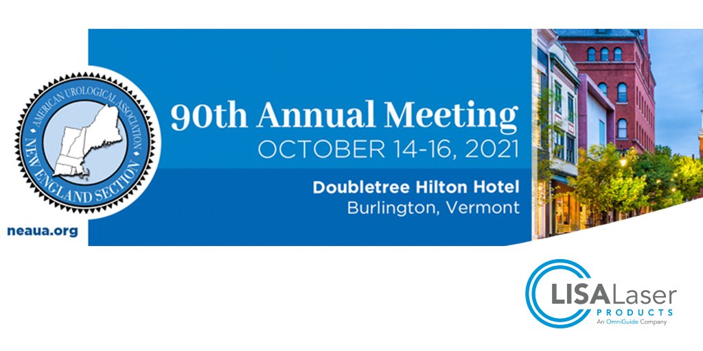 LISA Laser (@lisalaseruro) on Twitter photo One Day left until NEAUA 2021! We’re excited to welcome you at the 90th Annual Meeting!
#urology #event #lookingforward #meetyou #UroSoMe One Day left until NEAUA 2021! We’re excited to welcome you at the 90th Annual Meeting!
#urology #event #lookingforward #meetyou #UroSoMe
