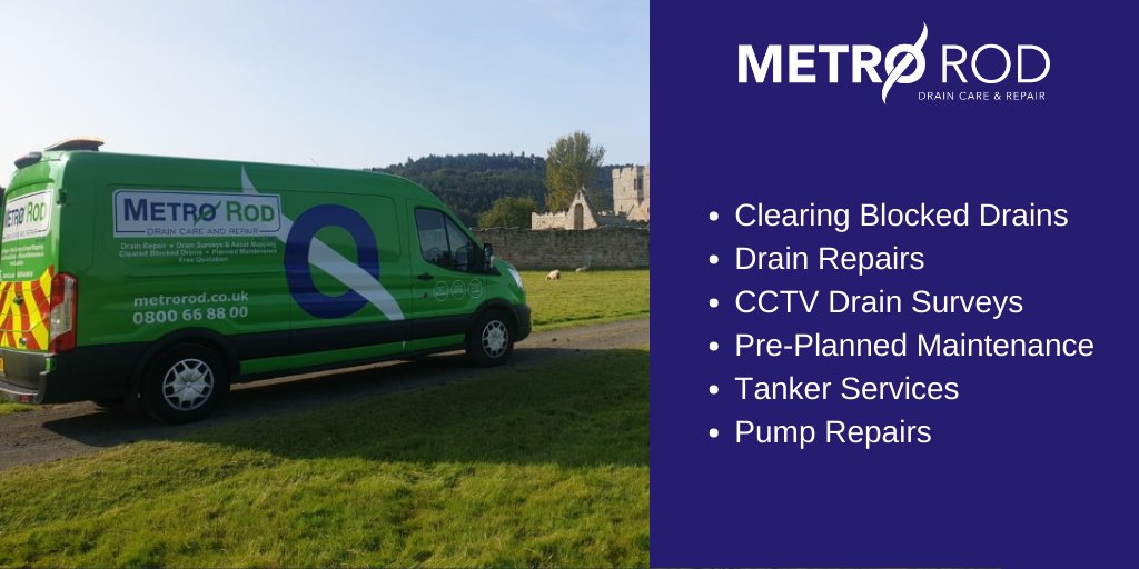 01869 277702 
oxford@metrorod.co.uk
#MetroRod #professionalservices #drains