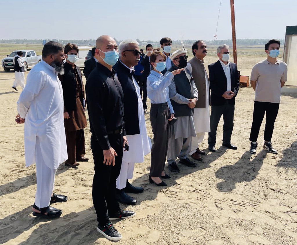 CPECOfficials's tweet photo. SAPM on CPEC affairs, Mr. Khalid Mansoor visited Rashakai Special Economic Zone (SEZ) today, to review the progress of development of the zone. https://t.co/7QassLPhZP