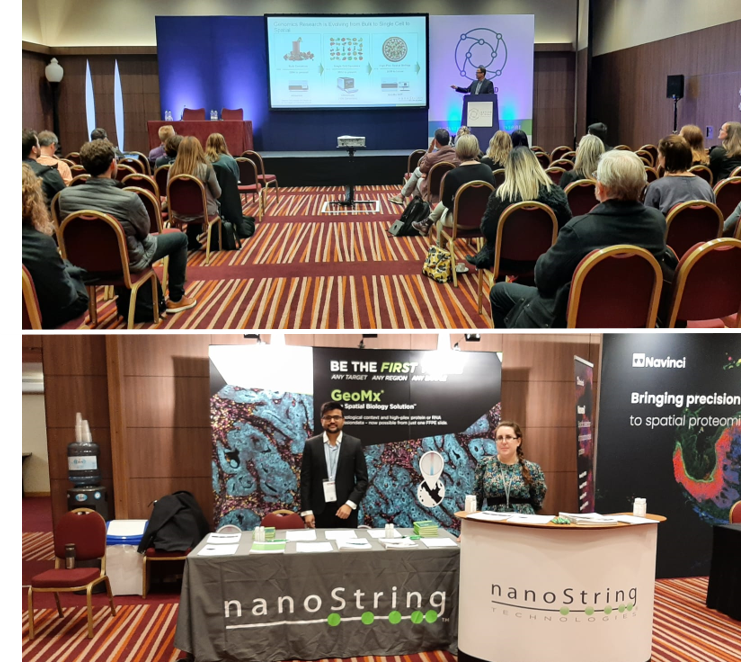 brukerspatial's tweet image. Are you attending #ImmunoUK in London on 📆 Oct 13th and 14th? Wondering how spatial profiling can be applied to immunology?
Come meet Tony Zucca, our Technical Sales Specialist and our spatial 🚀UK team who welcomes you at booth #1! 
#Spatial #Transcriptomics #Immunology