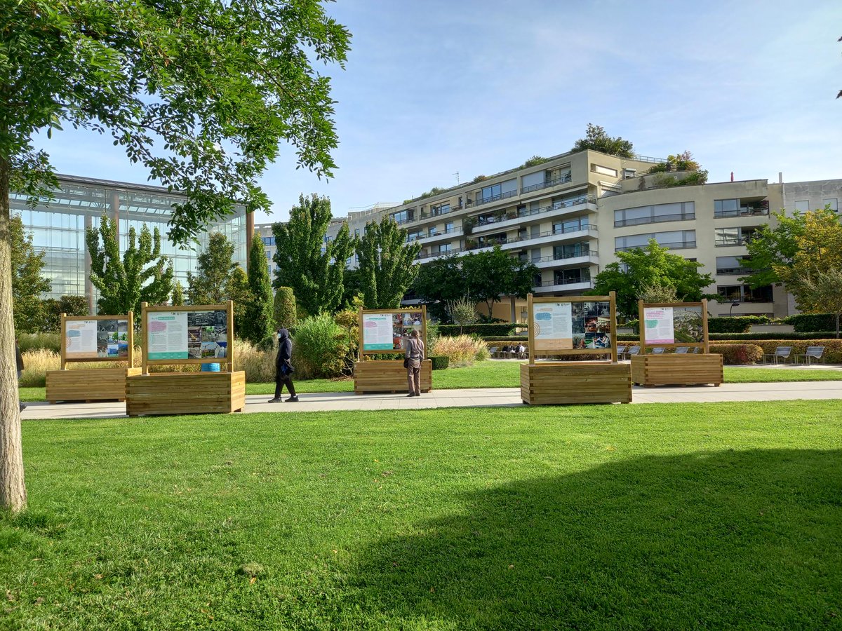 Exposition "100 ans de coopération entre la Cité internationale et la Ville de Paris" : les grandes étapes de développement et de transformation de la <a href="/ciup_fr/">Cité internationale universitaire de Paris</a> en 10 tableaux. Parc André-Citroën, entrée libre.
link.infini.fr/05VzvLJ5